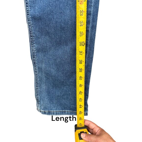 Seven7 Jeans Co. Slim Straight Mens Premium Denim Jeans 34x34 Blue - Picture 5 of 7